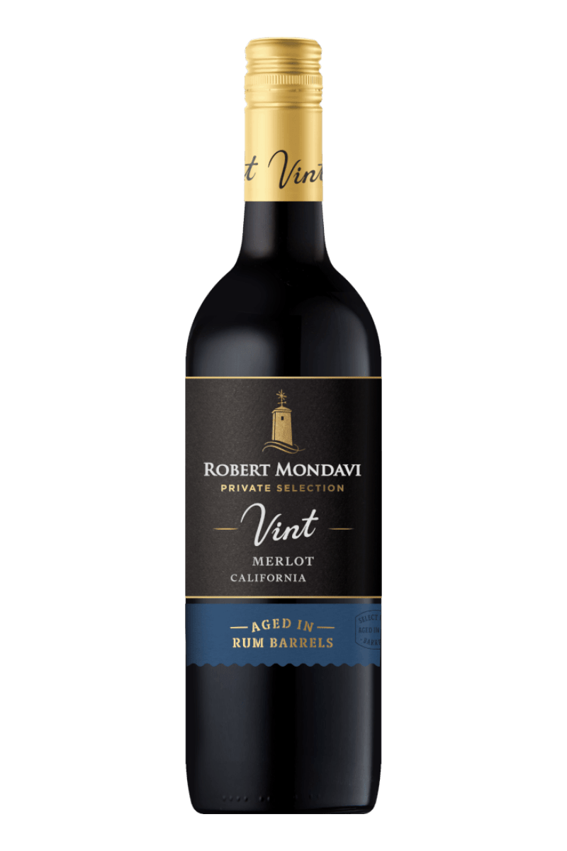 Robert Mondavi Vint, Merlot, Aged in Rum Barrels&nbsp;2022