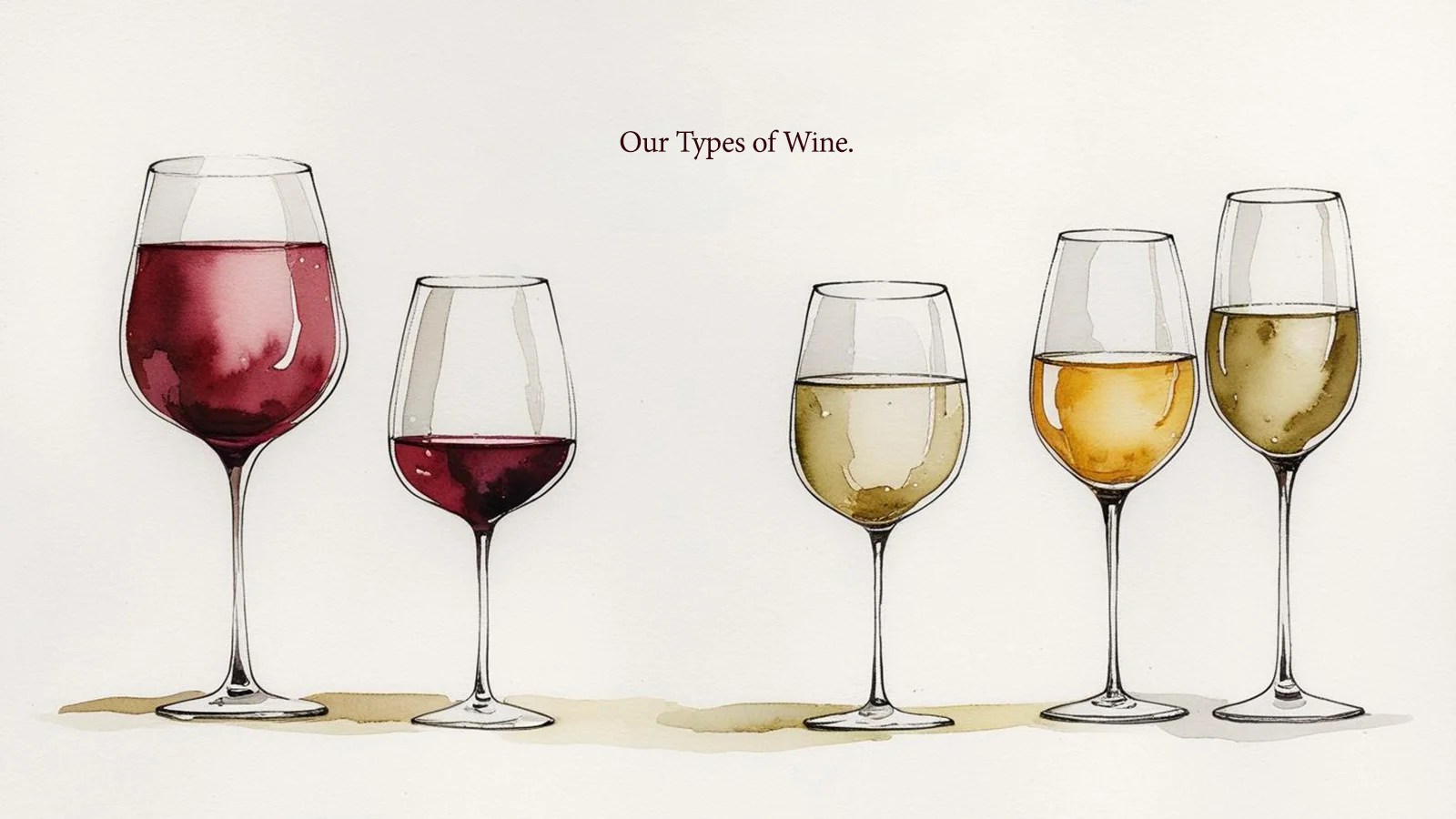Our Types of  Wine? –&nbsp;ประเภทของไวน์