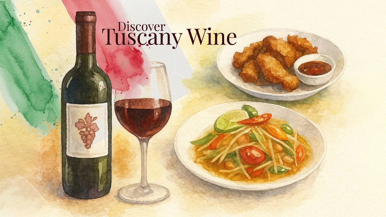 Discover Tuscany Wine – รู้จักไวน์ Tuscany Wine ไวน์ที่เข้ากับอาหารไทย